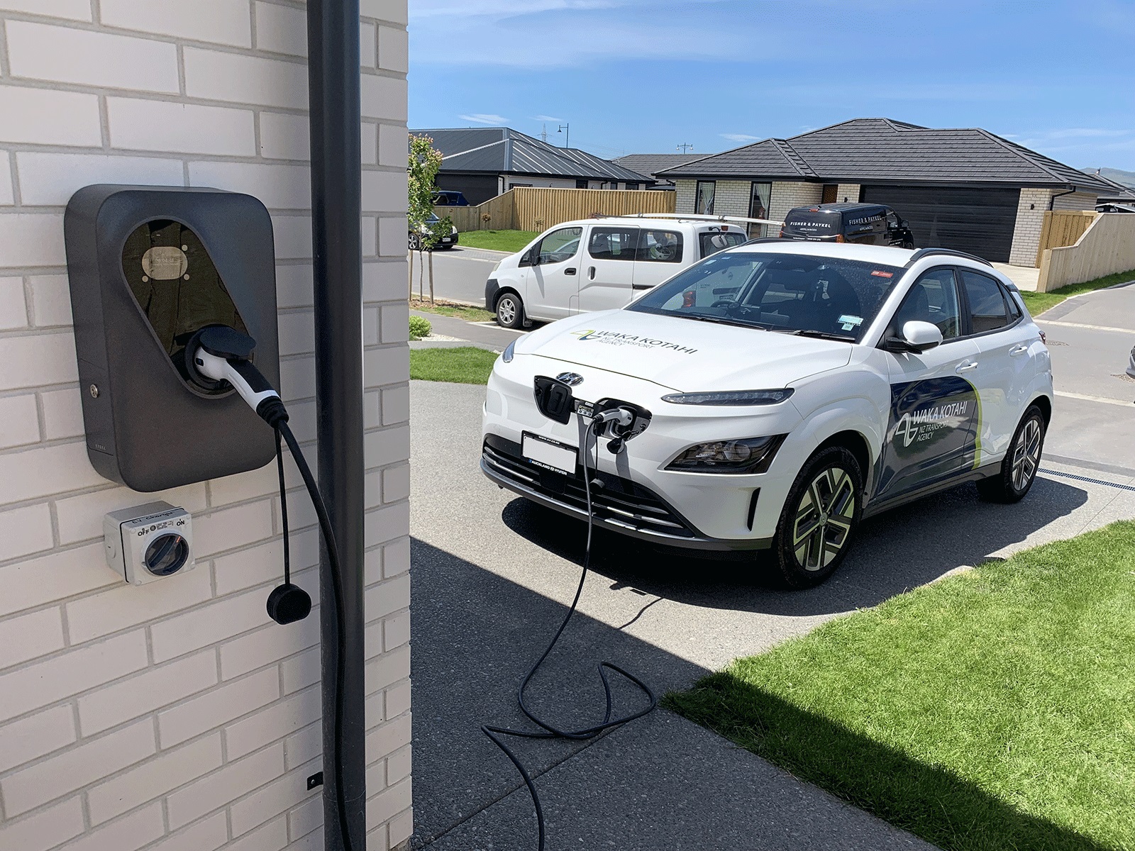 Waka Kotahi charger. 