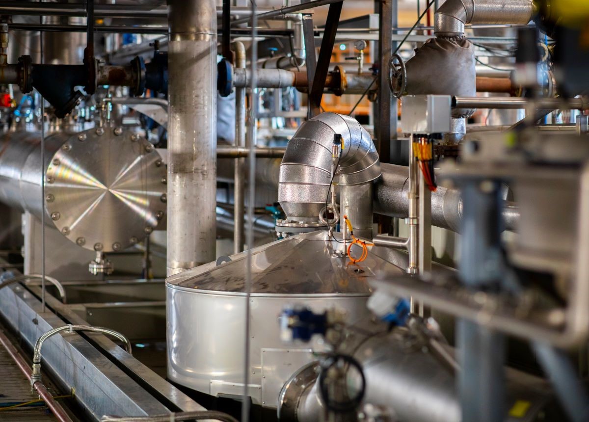 Mechanical Vapour Recompression machinery. 